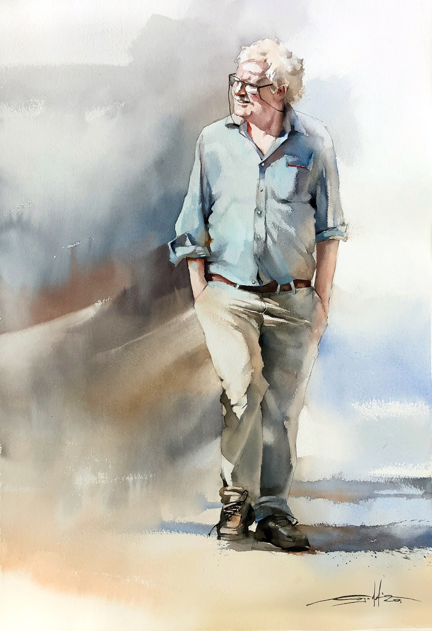 Michael solovyev акварель